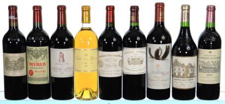 ß 2007 Duclot Assortment Case including Petrus and Yquem (9x75cl) - In Bond