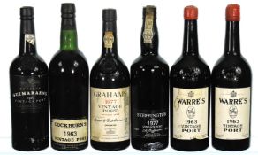 1963/1984 Mixed Lot of Vintage Port