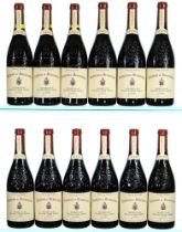 ß 1995/2005 Beaucastel Collectors' Case (12x75cl) - In Bond