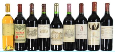 ß 2007 Duclot Assortment Case including Petrus and Yquem (9x75cl) - In Bond