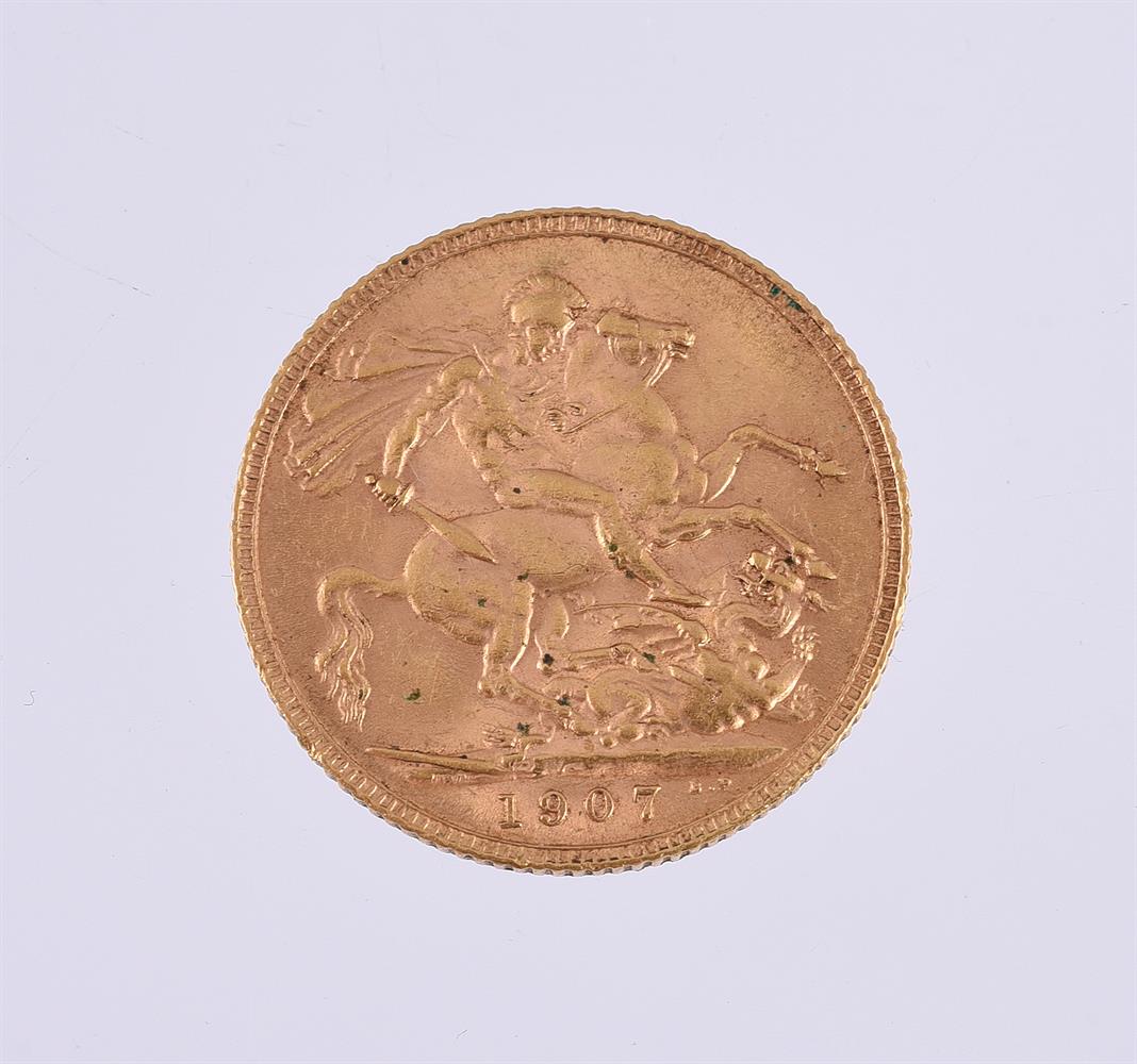 EDWARD VII, SOVEREIGN 1907 (S 3969)