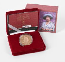 ELIZABETH II, GOLD PROOF CENTENARY CROWN 2000