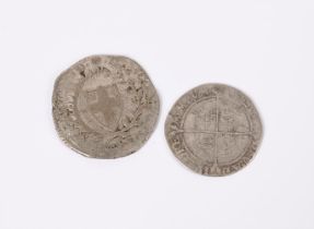 COMMONWEALTH, HALFCROWN 1653, I.M SUN (S 3215)