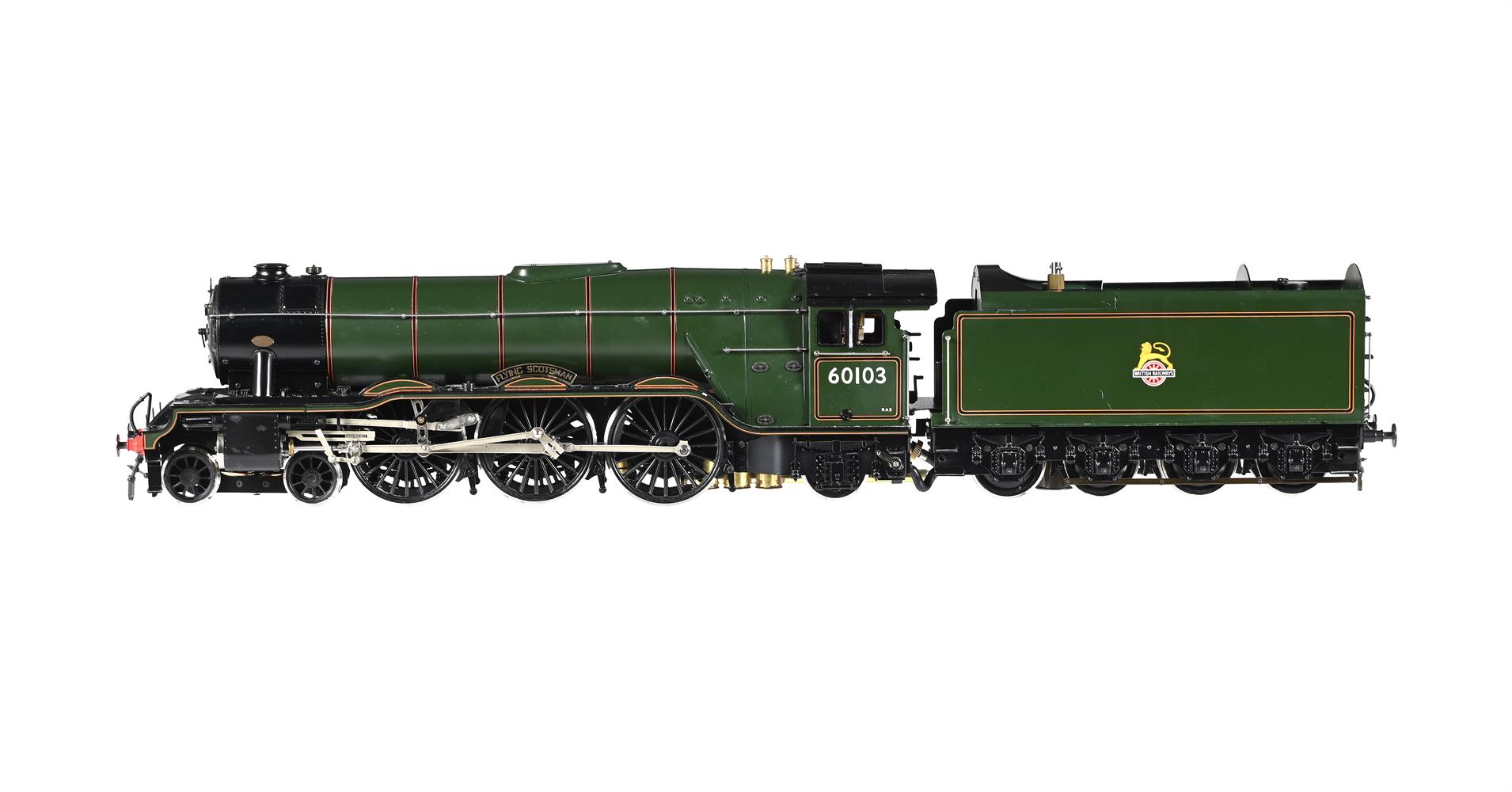 AN ASTER GAUGE 1 MODEL OF A LNER A3 TENDER LOCOMOTIVE