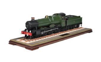 AN EXHIBITION 2.5 INCH GAUGE MODEL OF A GWR 4-6-0 LIVE STEAM LOCOMOTIVE 'ARLINGTON GRANGE' NO 6800