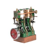 AN EXHIBITION STANDARD MODEL OF A STUART TURNER SWAN STEAMBOAT ENGINE