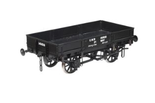 AN EXHIBITION STANDARD 5 INCH GAUGE MODEL OF A GREAT WESTERN RAILWAY STEEL BALLAST WAGON NO 14168