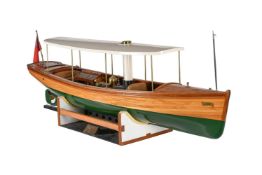 A FINE QUALITY MODEL OF A WINDEMERE STEAM POWERED LAUNCH