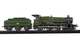 A 5 INCH GAUGE MODEL OF A 4-6-0 GREAT WESTERN RAILWAY TENDER LOCOMOTIVE NO 7813 'FRESHFORD MANOR'