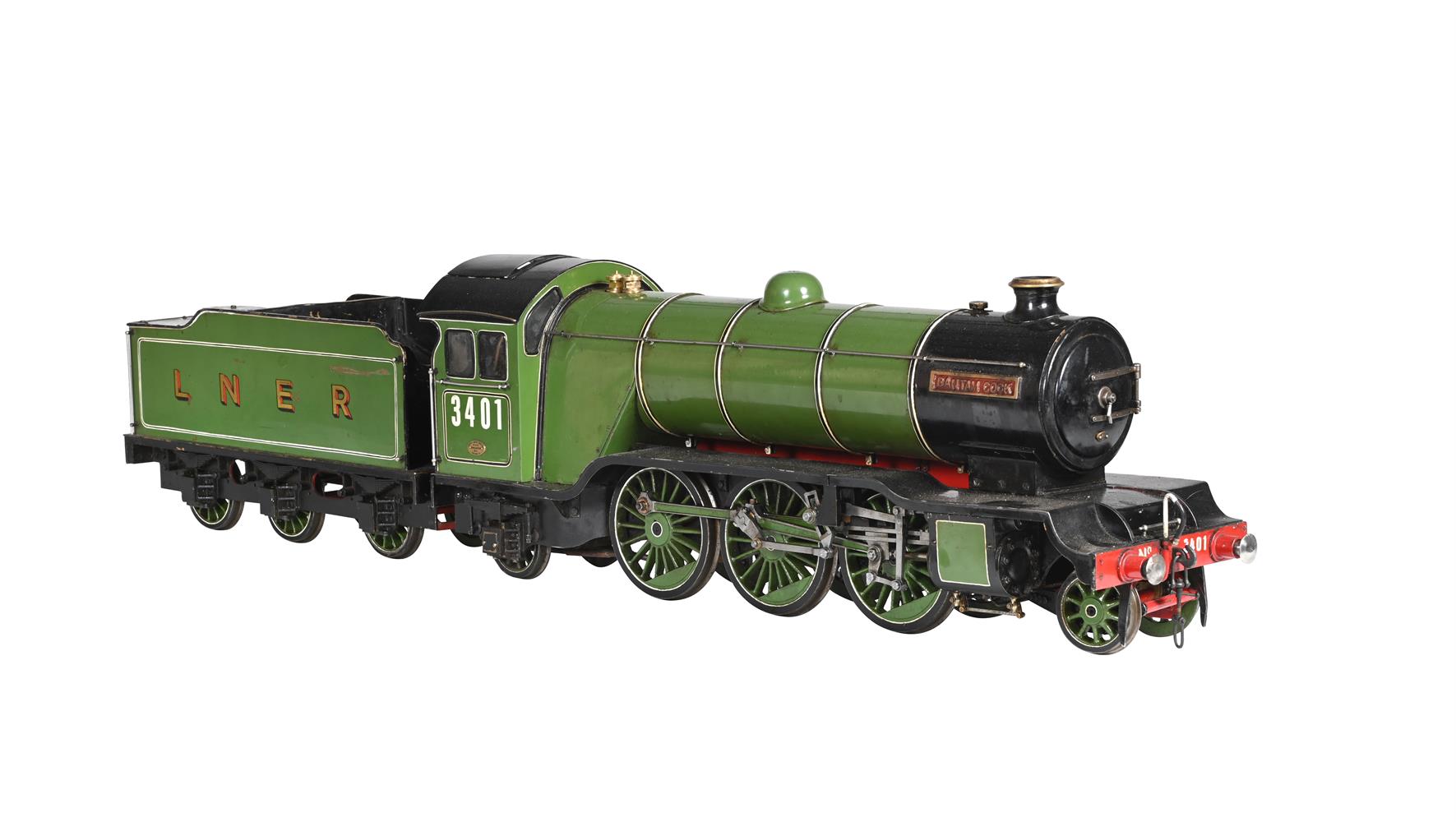 A 3 1/2 INCH GAUGE MODEL OF A 2-6-2 TENDER LOCOMOTIVE NO 3401 'BANTAM COCK' - Image 2 of 3