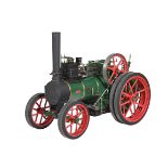 A WELL-ENGINEERED 2 INCH SCALE MODEL OF A DURHAM AND YORKSHIRE TRACTION ENGINE 'OLD BILL'