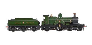 AN EXHIBITION STANDARD 3 1/2 INCH GAUGE MODEL OF A 4-2-2 TENDER LOCOMOTIVE NO 3071 'EMLYN'