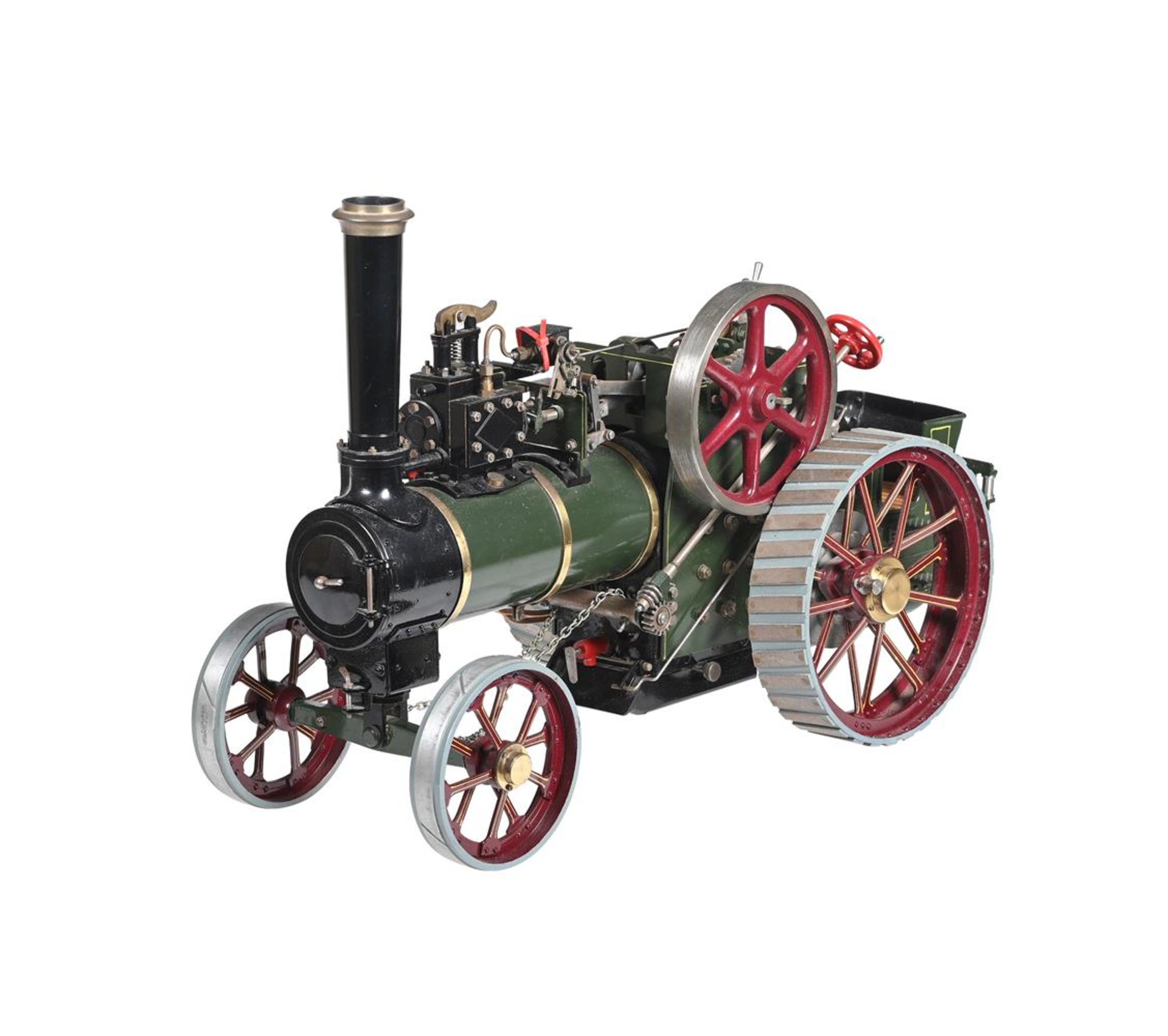 A WELL-ENGINEERED 1 INCH SCALE MODEL OF A 'MINNIE' AGRICULTURAL TRACTION ENGINE