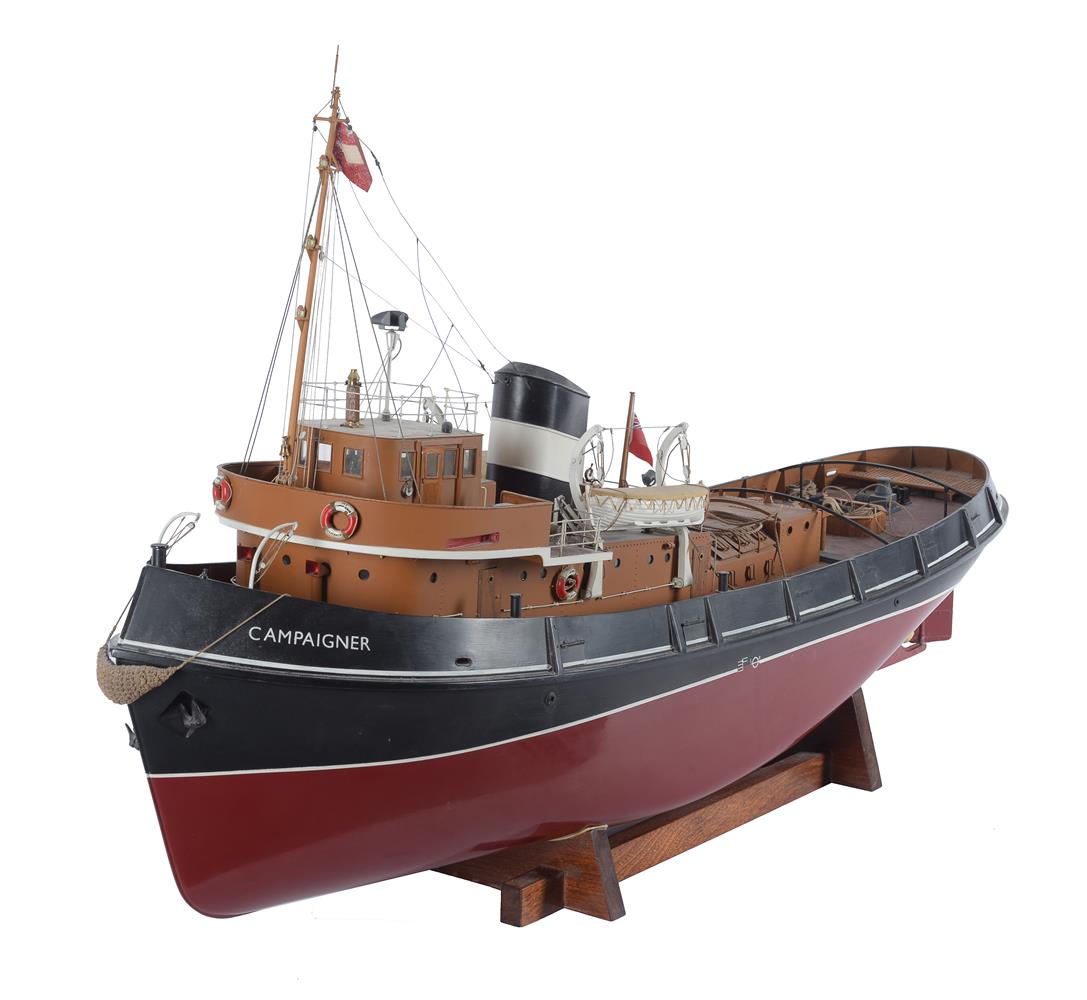 AN AWARD-WINNING MODEL OF THE LIVE STEAM CAMPAIGN TUG 'CAMPAIGNER' - Image 2 of 5