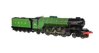 A WELL-ENGINEERED 3 1/2 INCH GAUGE MODEL OF A 4-6-2 TENDER LOCOMOTIVE NO 113