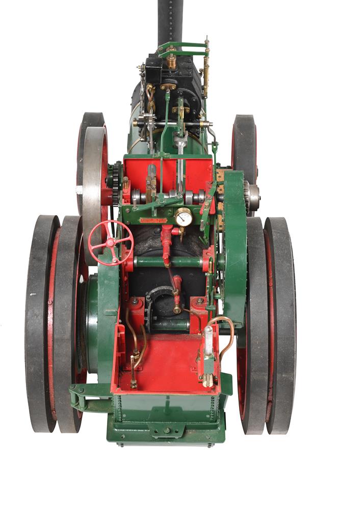 A WELL-ENGINEERED 2 INCH SCALE MODEL OF A DURHAM AND YORKSHIRE TRACTION ENGINE 'OLD BILL' - Image 3 of 5