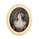 FOLLOWER OF GEORGE ROMNEY, PORTRAIT OF A LADY