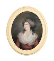 FOLLOWER OF GEORGE ROMNEY, PORTRAIT OF A LADY