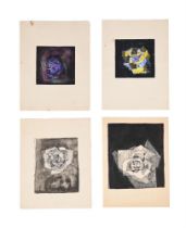 λ COLLETTE BRUNSCHWIG (FRENCH B. 1927), UNTITLED (FOUR ABSTRACT COMPOSITIONS)