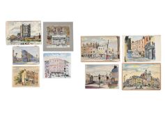 λ SYDNEY ARROBUS (BRITISH 1901-1990), LONDON VIEWS, A SET OF NINE