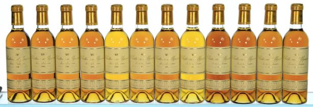 ß 1998 Chateau d'Yquem Premier Cru Superieur, Sauternes (Half Bottles) - In Bond