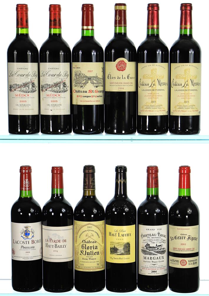 2002/2009 A Fine Mixed Bordeaux Case