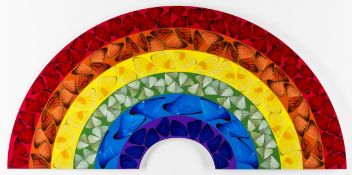 λ Damien Hirst (b. 1965) Large Butterfly Rainbow (H7-1)