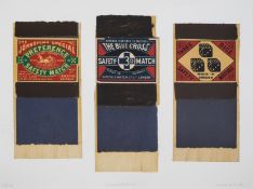 λ Peter Blake (b.1932) Three Matchboxes
