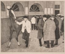 Robert Polhill Bevan (1865-1925) The Horse Dealers (Barbican No.2) (Dry 35)