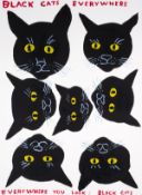 λ David Shrigley (b.1968) Black Cats