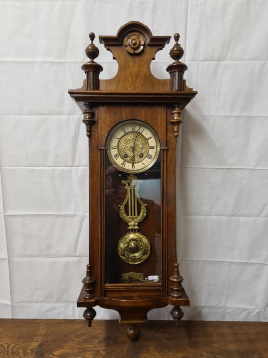 Victorian Vienna wall clock