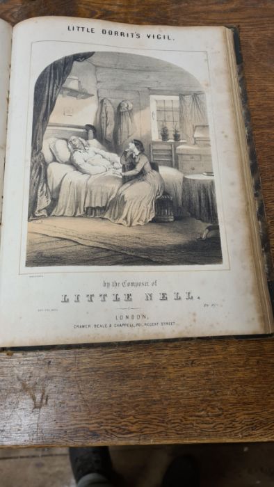 Early Victorian leather bound sheet music, Cato & Laelius Old Age & Friendships, etc - Image 2 of 6