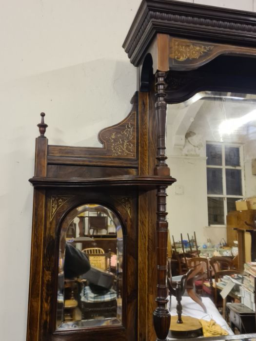 Victorian rosewood mirror back sideboard - Image 3 of 9