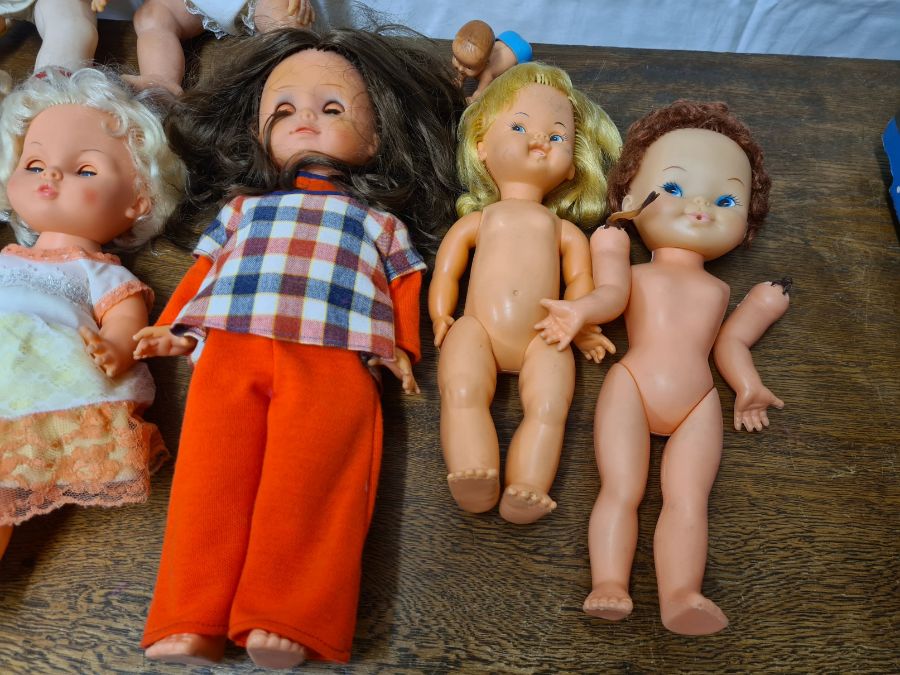 1960's and 70's plastic dolls