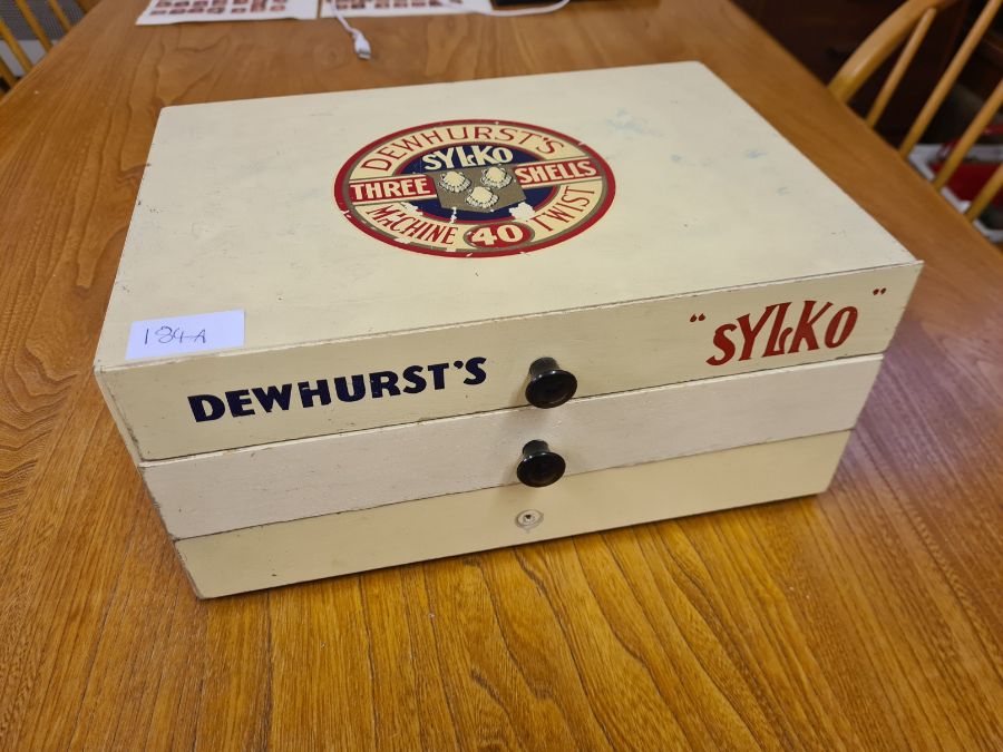 Dewhursts Sylko 3 drawer cottons box