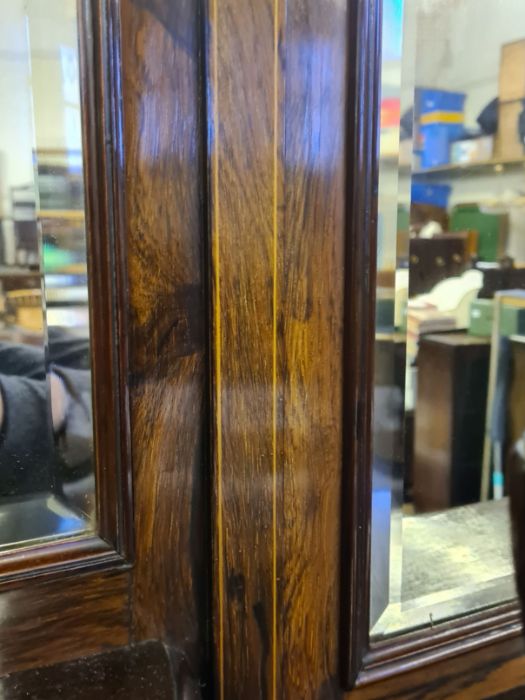 Victorian rosewood mirror back sideboard - Image 7 of 9