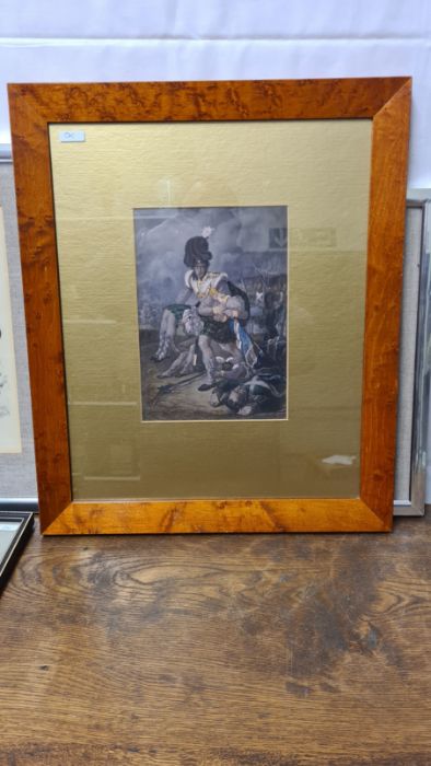 2 x Lawson Wood Battle of Waterloo framed prints - Image 2 of 4