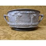 David Veasey for Liberty & Co., arts & crafts Tudric pewter bowl