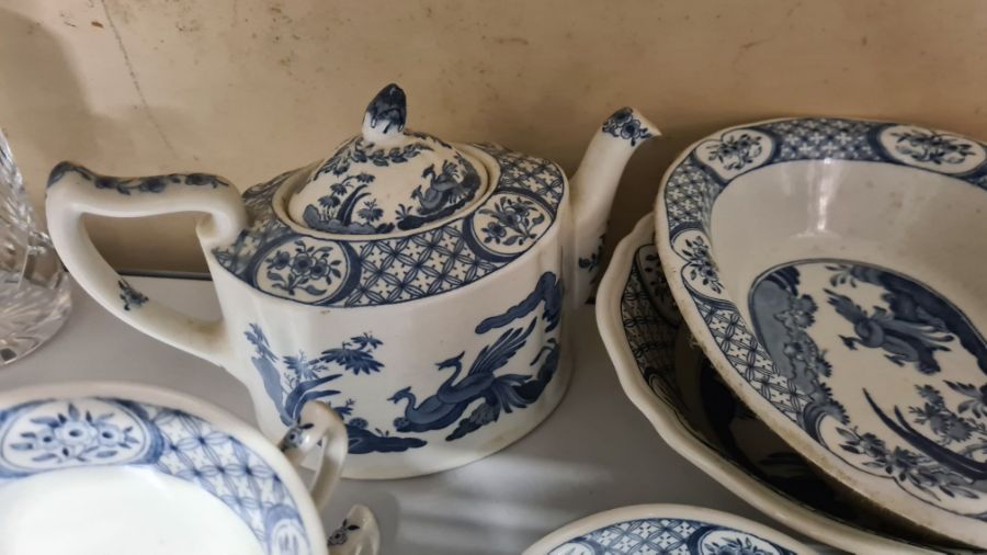 51 pieces Furnivals Old Chelsea blue and white tablewares - Image 2 of 7