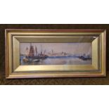 Thomas Bush Hardy (1842-1897), gilt framed watercolour