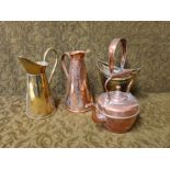 Joseph Sankey & Sons art nouveau copper jug