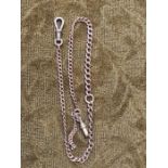 9ct gold gents watch chain