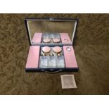 Vintage cased Sirram beauty box