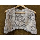 Antique lace waistcoat