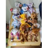 Collection of Ty beanie baby soft toys
