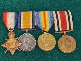 WWI medal group