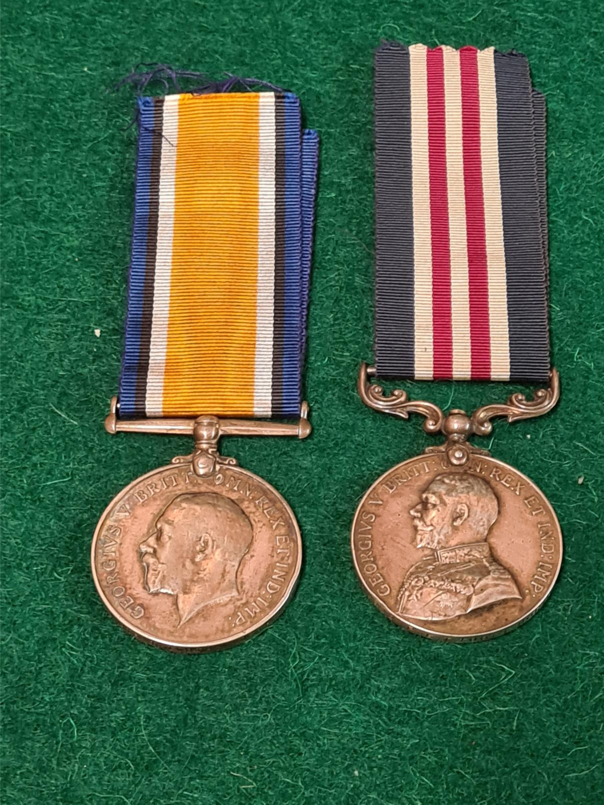 WWI medal pair awarded to Private T. Tooth, North N.R. - Image 2 of 2