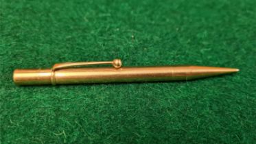 9ct gold J.M. & Co. propelling pencil