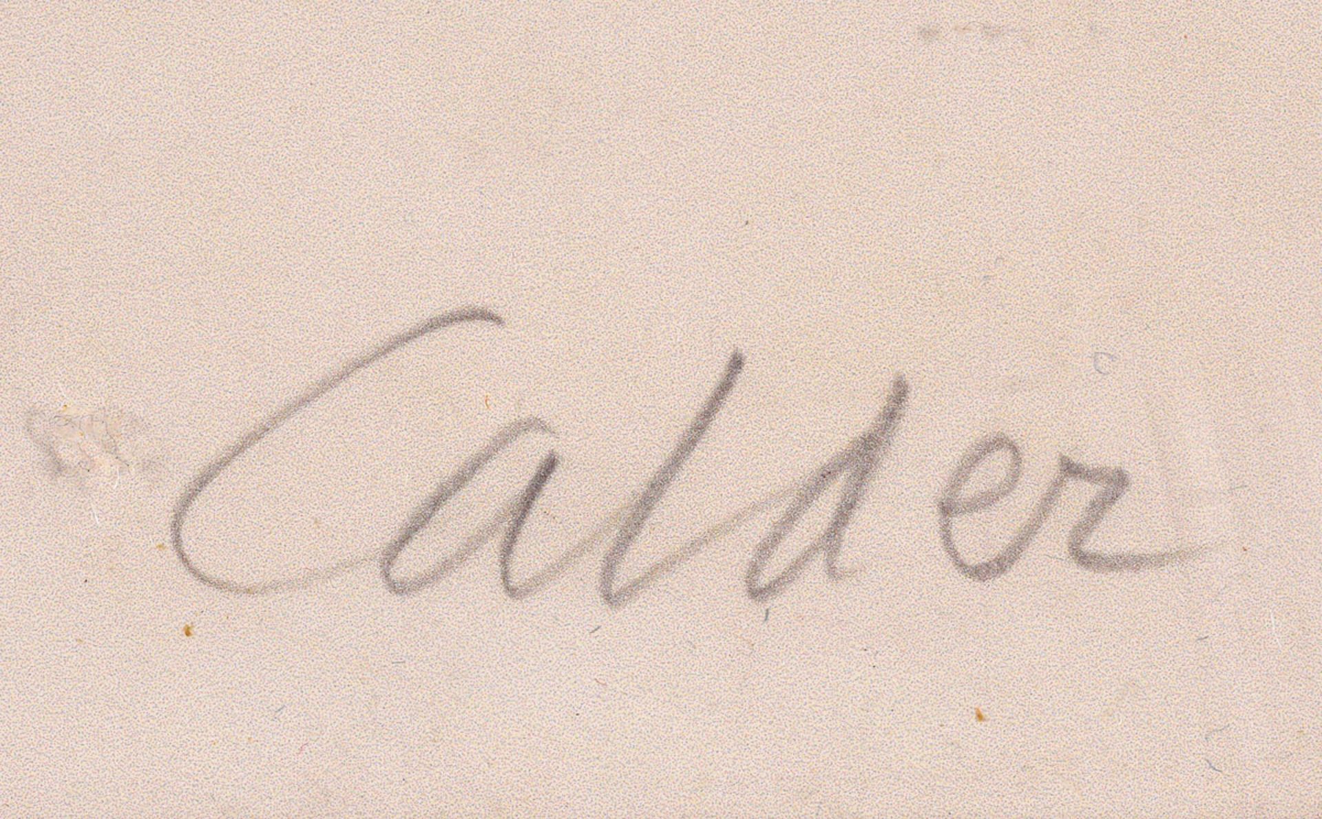 Calder, Alexander 1898 Lawnton - 1976 New York - Image 4 of 4