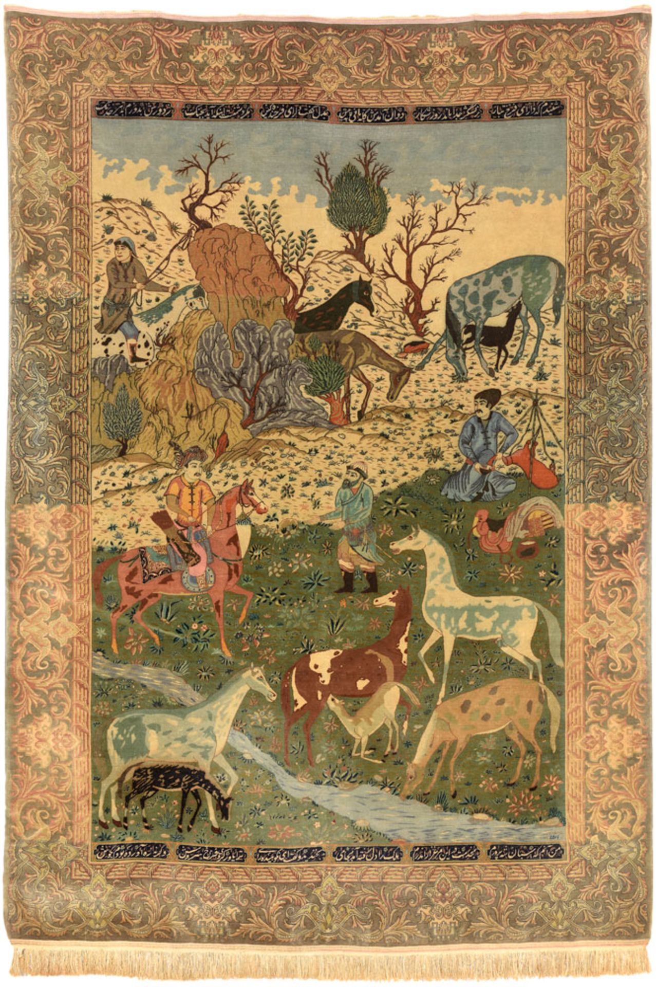 Isfahan ca. 290 x 202 cm.